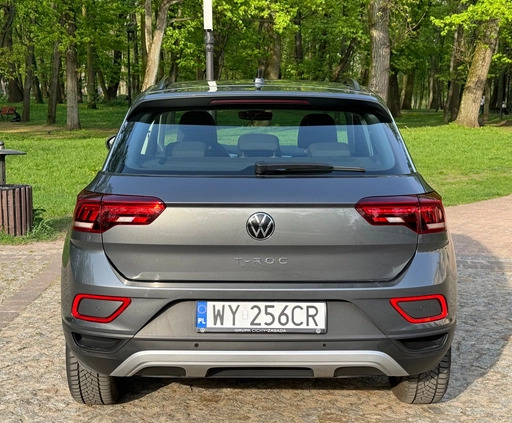 Volkswagen T-Roc cena 114000 przebieg: 25000, rok produkcji 2022 z Warszawa małe 121